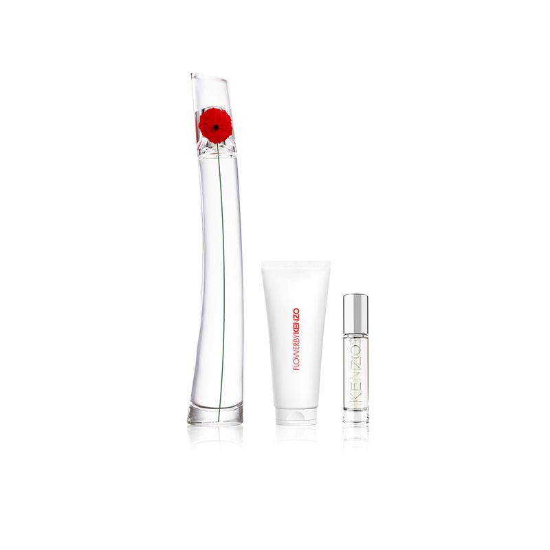 Flower By Kenzo EDP 100 ml + Body Milk + Travel Set